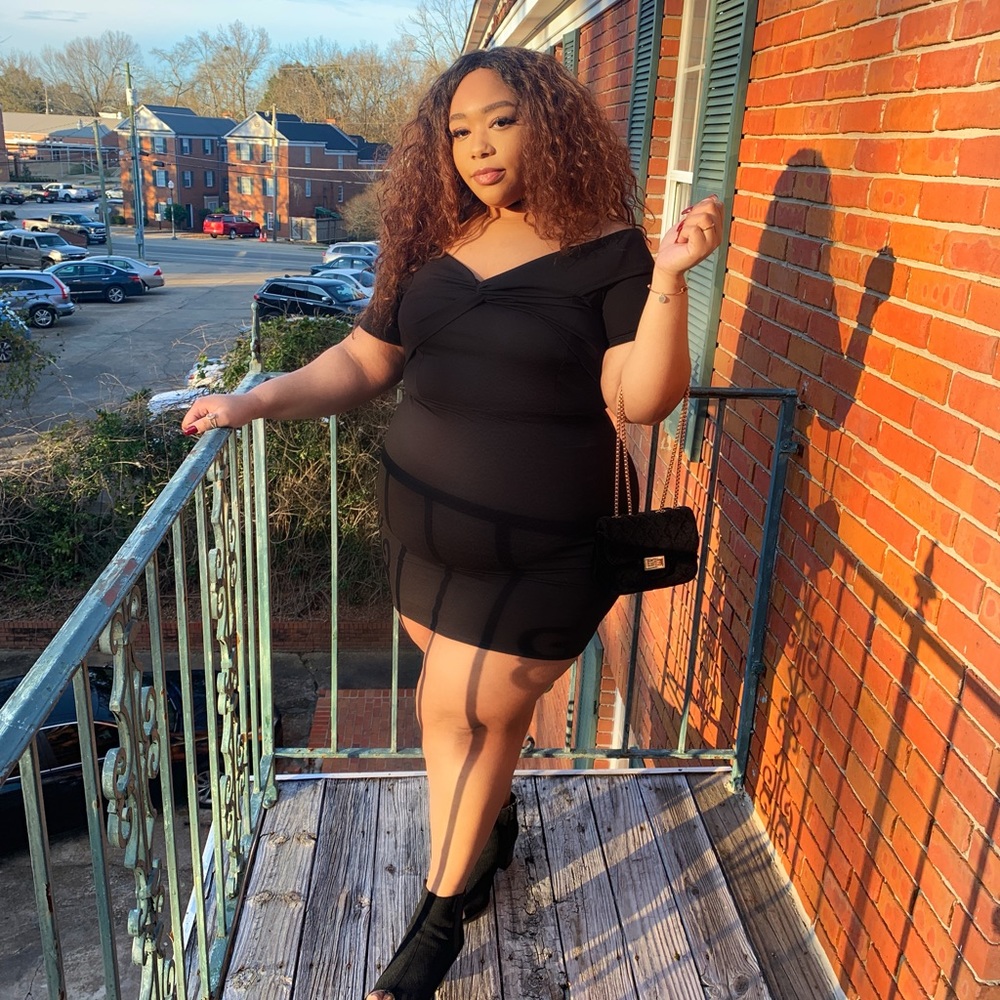 💕A little TLC Dress black💕